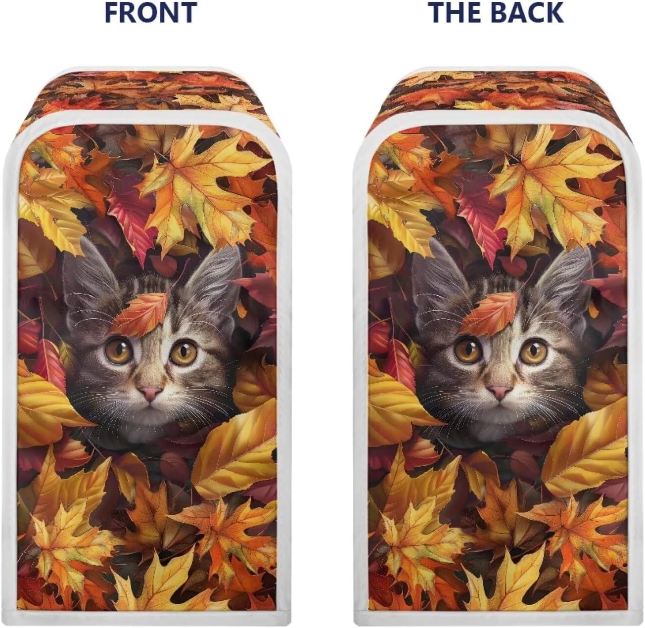 Goronwyfloyd Maple Leaf and Cat Dust Cover for Can Opener