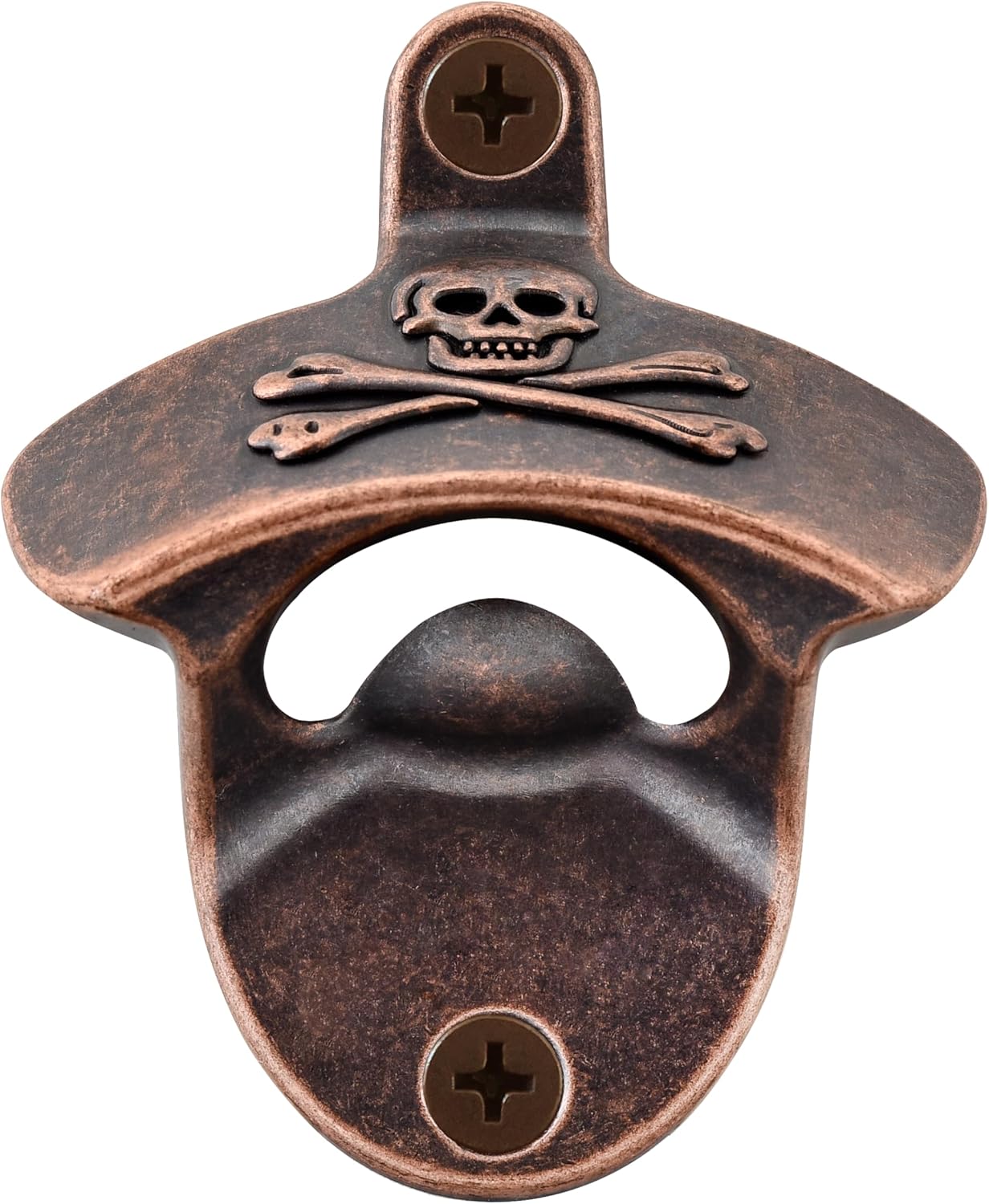 Wall-Mounted Skull Bottle Opener
