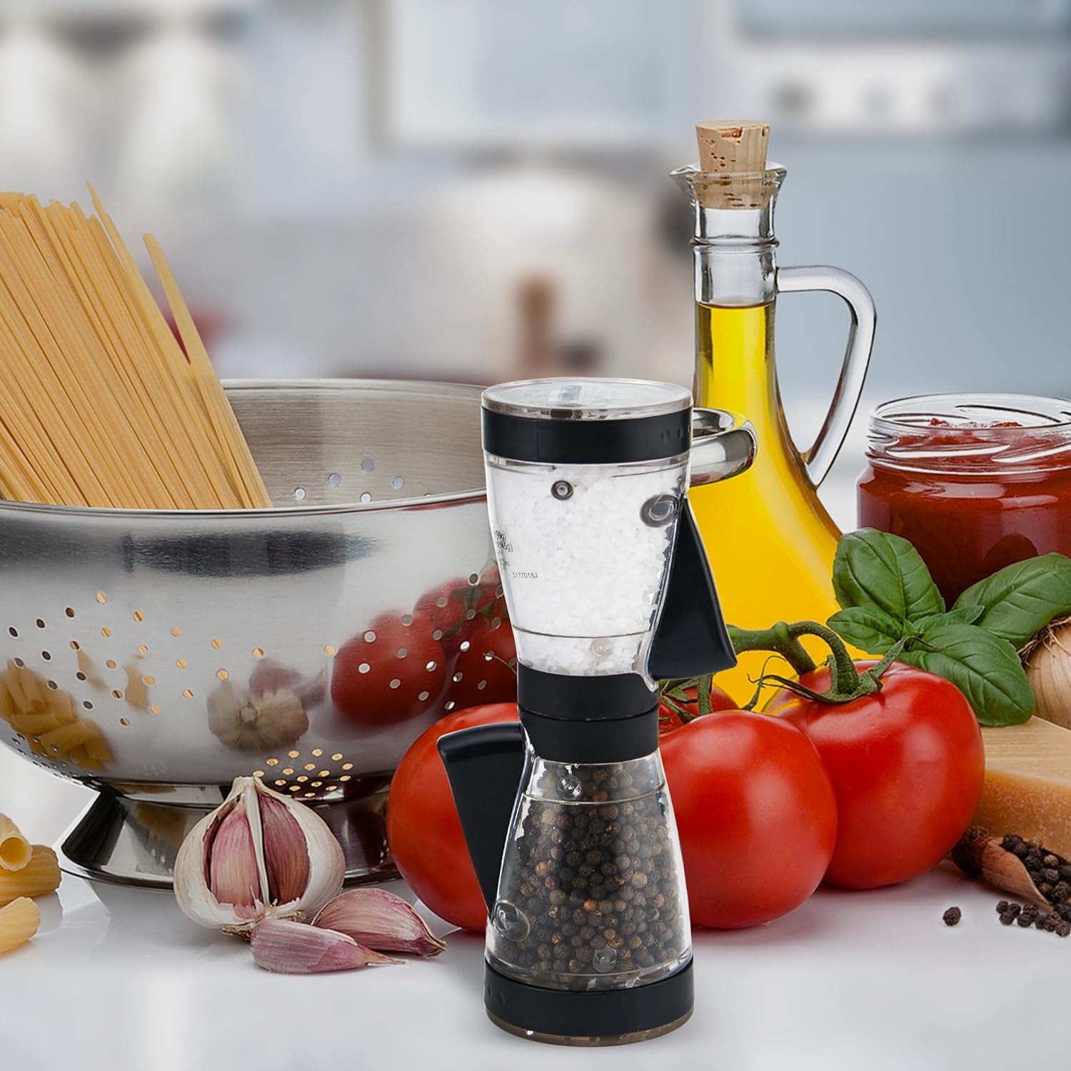 Kamenstein Dual Salt Pepper Grinder Perfect for Your Kitchens