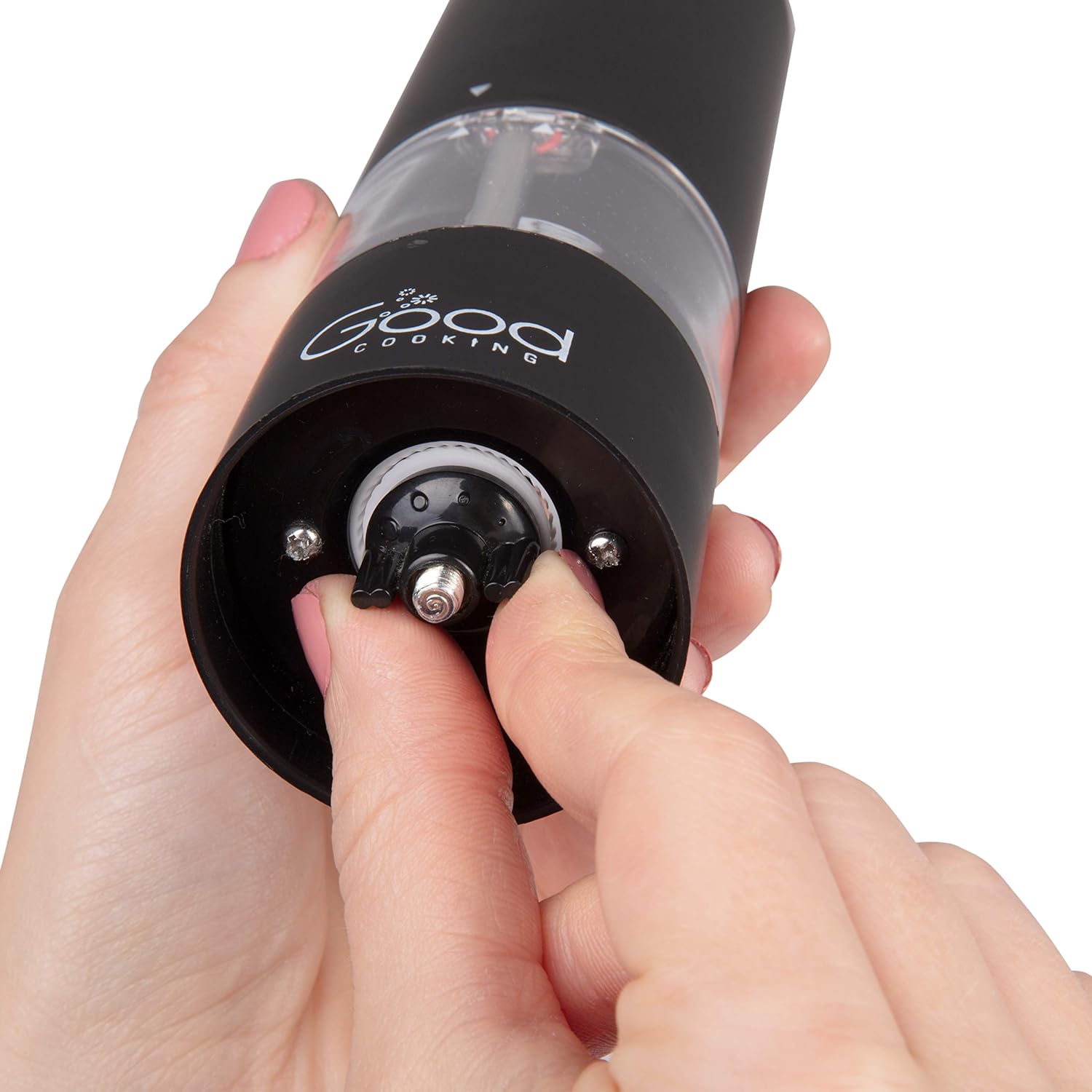 Electric Pepper Grinder Salt Mill Kit - Compact Powerful