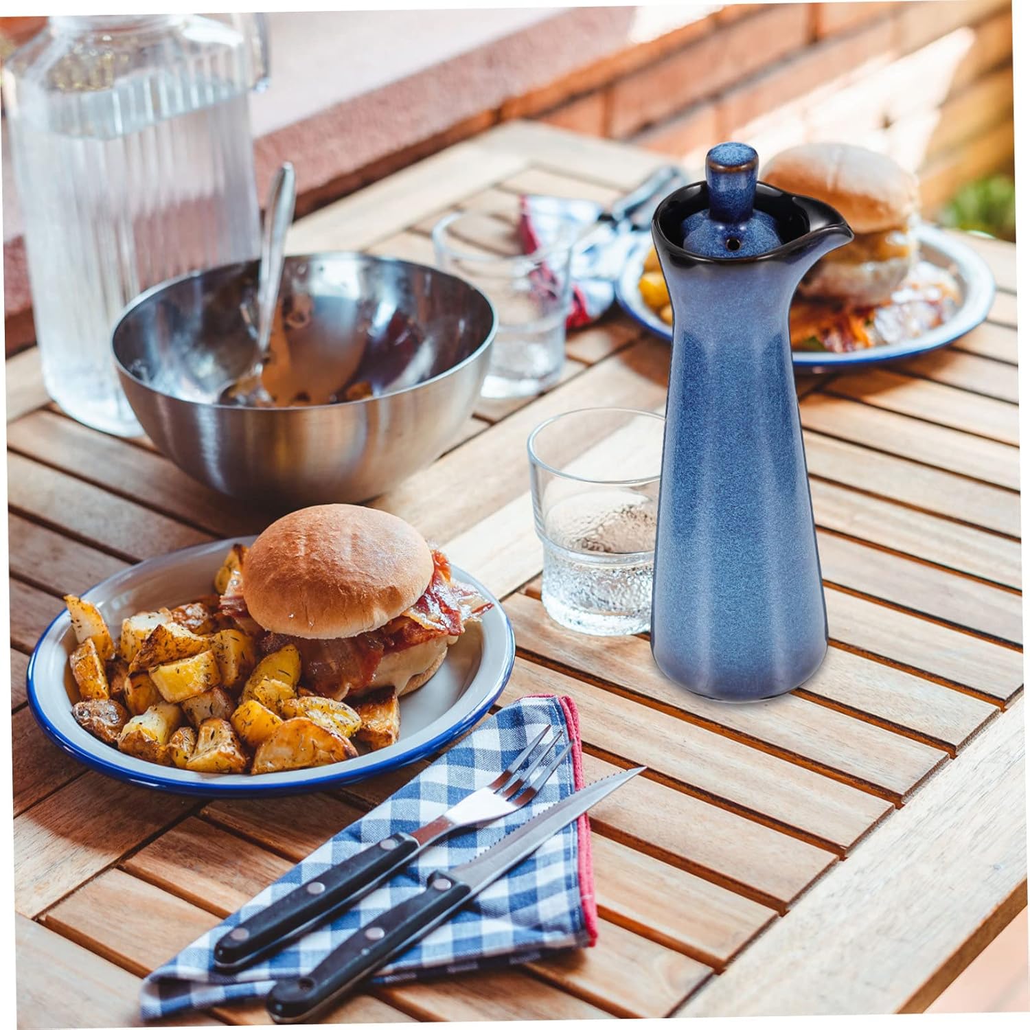 Nam Shea Inc Japanese-Style Ceramic Condiment Container