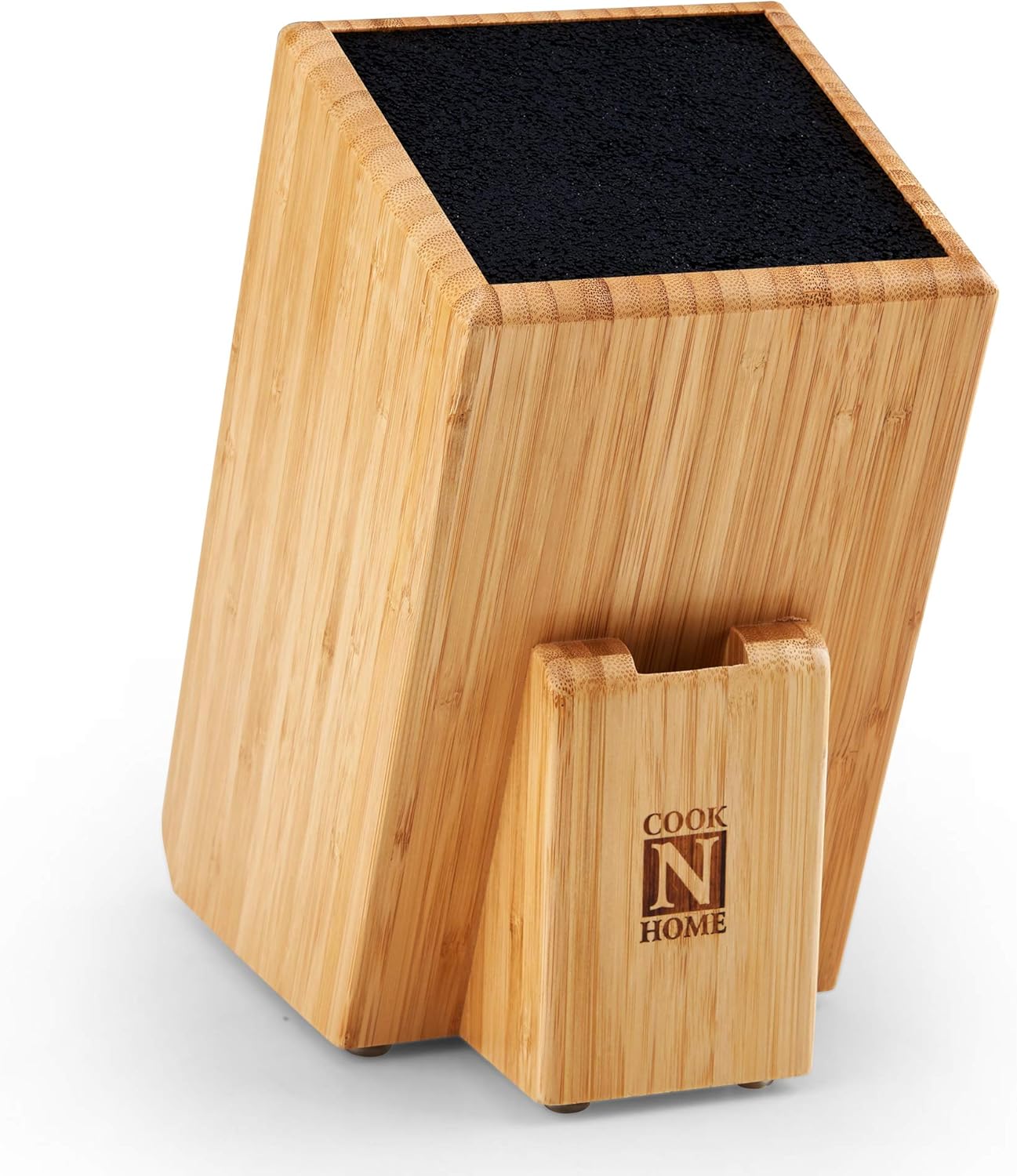Bamboo Knife Storage Block Slash 10-Inch