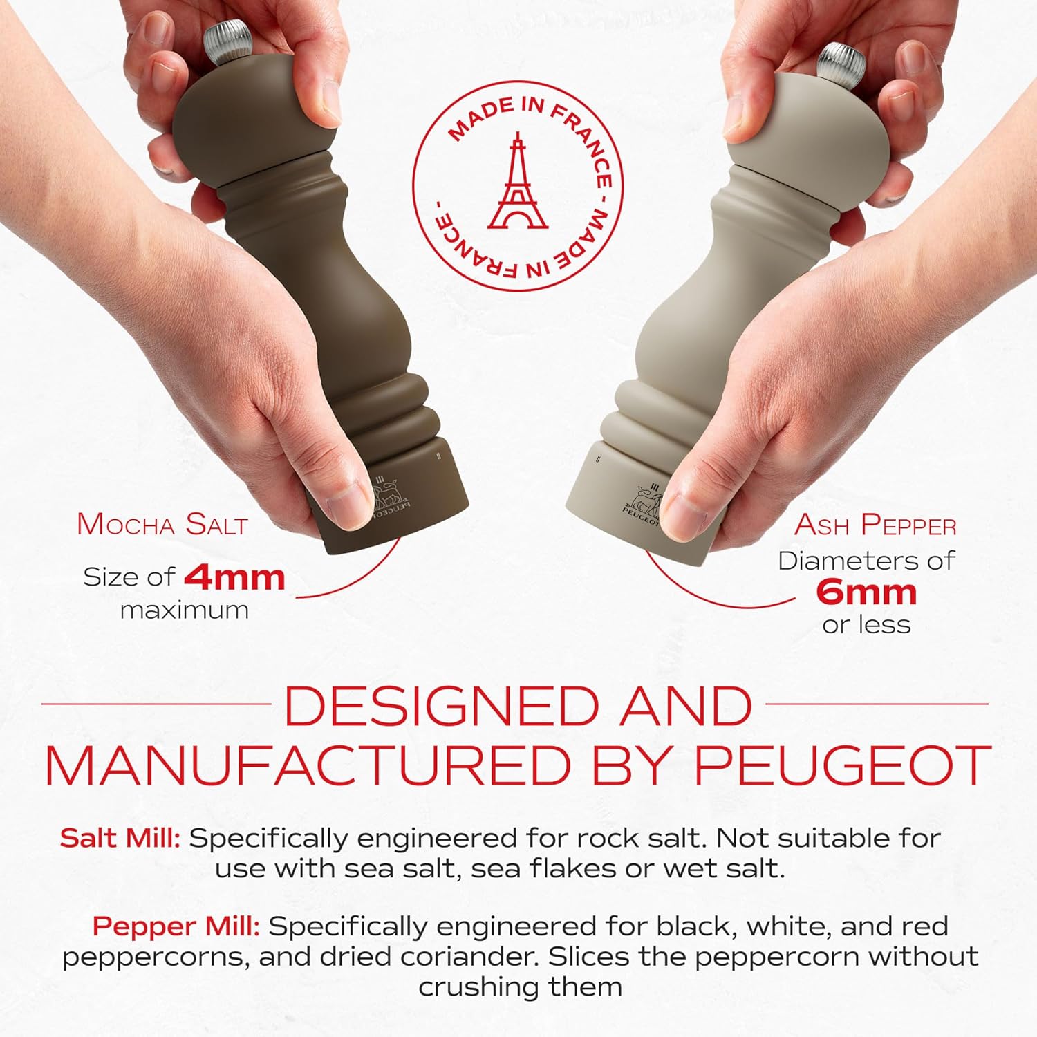 Peugeot Paris uSelect 7 Salt Pepper Mill Set