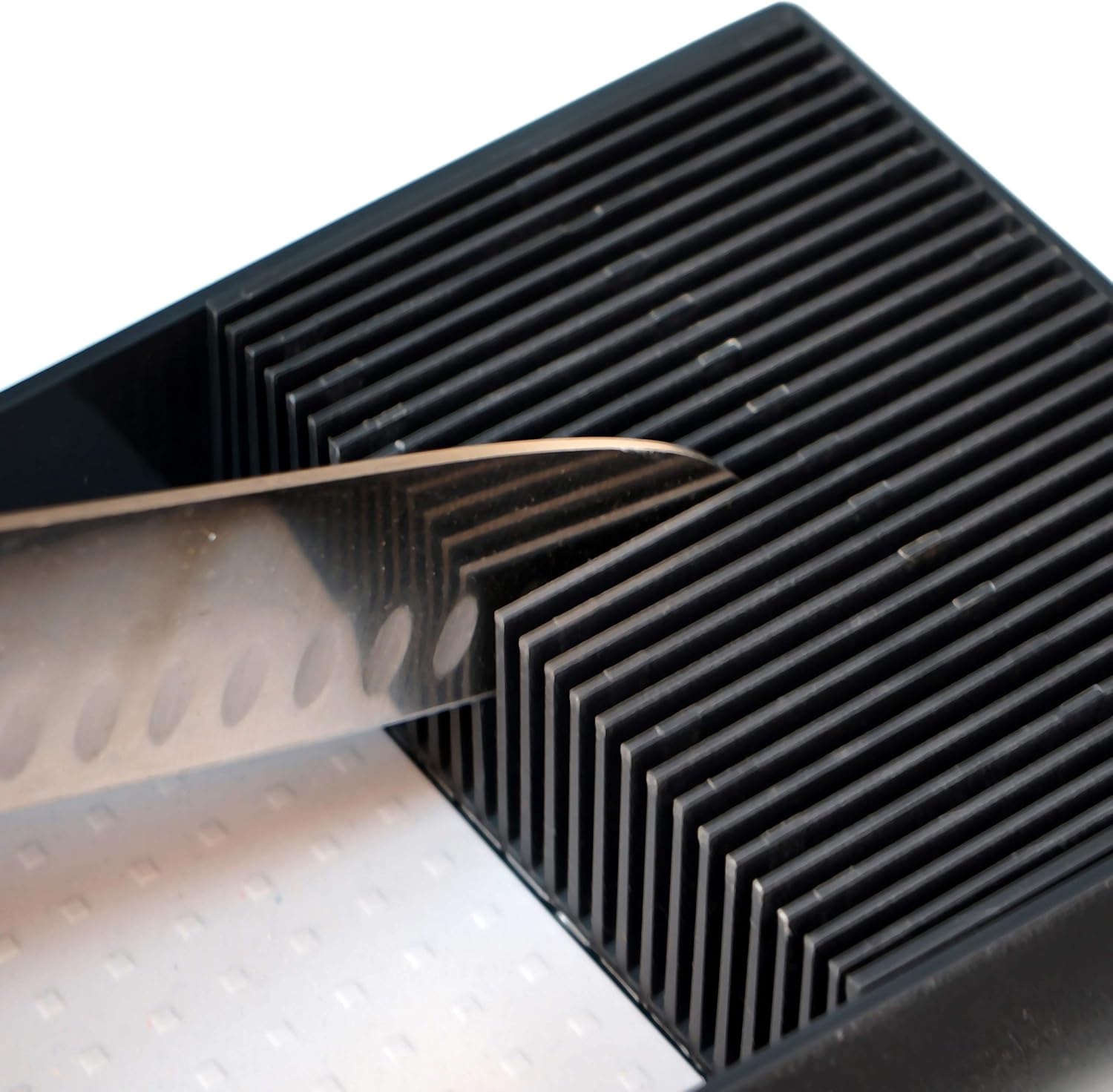 Knife Dock Plastic Knife Drawer Organizer for Kitchen Storage