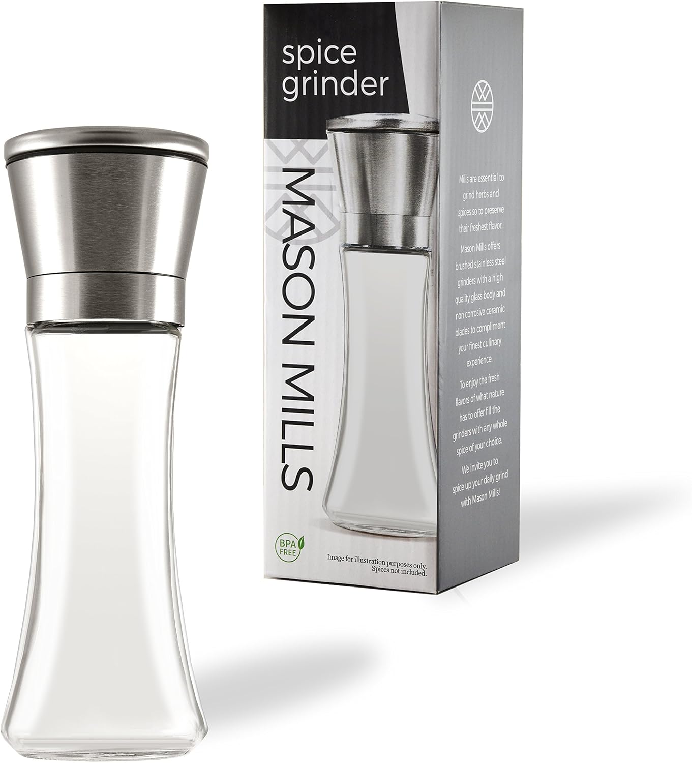 Perfectly Ground Salt Pepper grinder