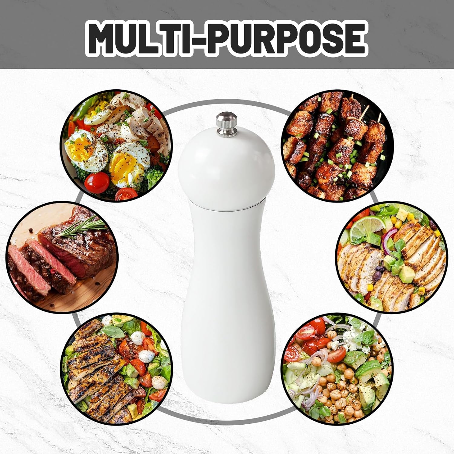 Premium Salt and Pepper Grinder Set