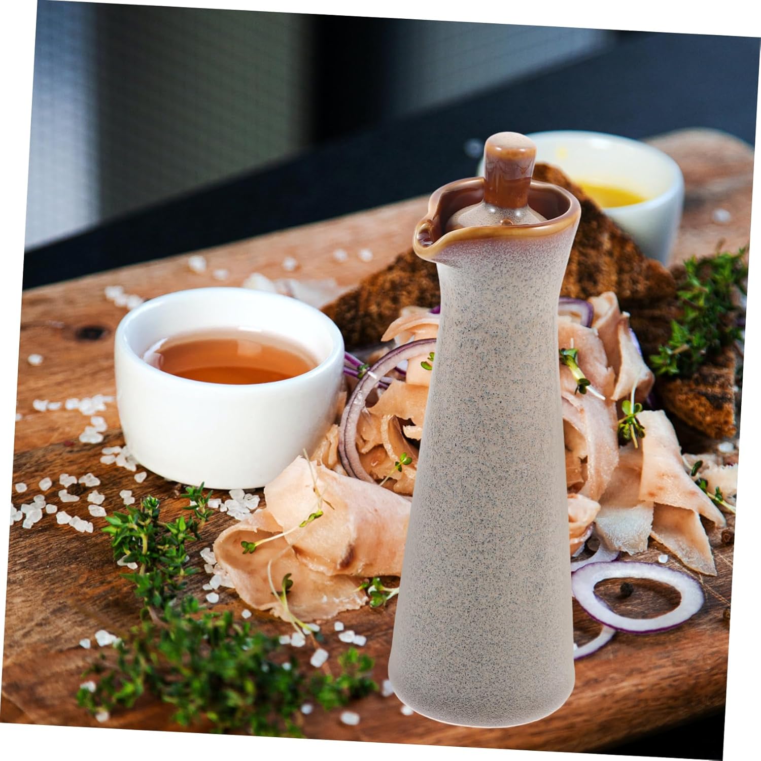 Multi-functional Ceramic Oil Sprayer Dispenser Kitchen Tool Japanese-Style