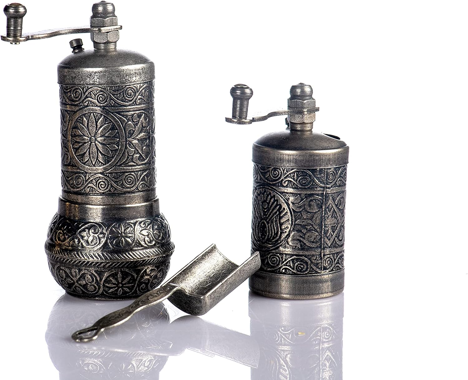 Unlock Flavor with the MOOGCO Pepper Grinder Mill Dark Silver