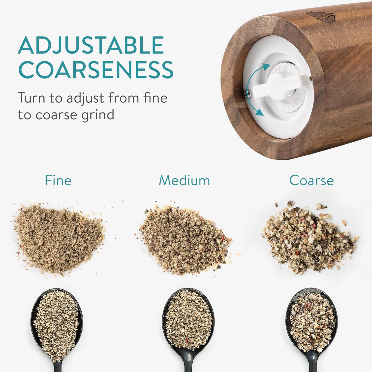 Hearty Salt and Pepper Grinder Set