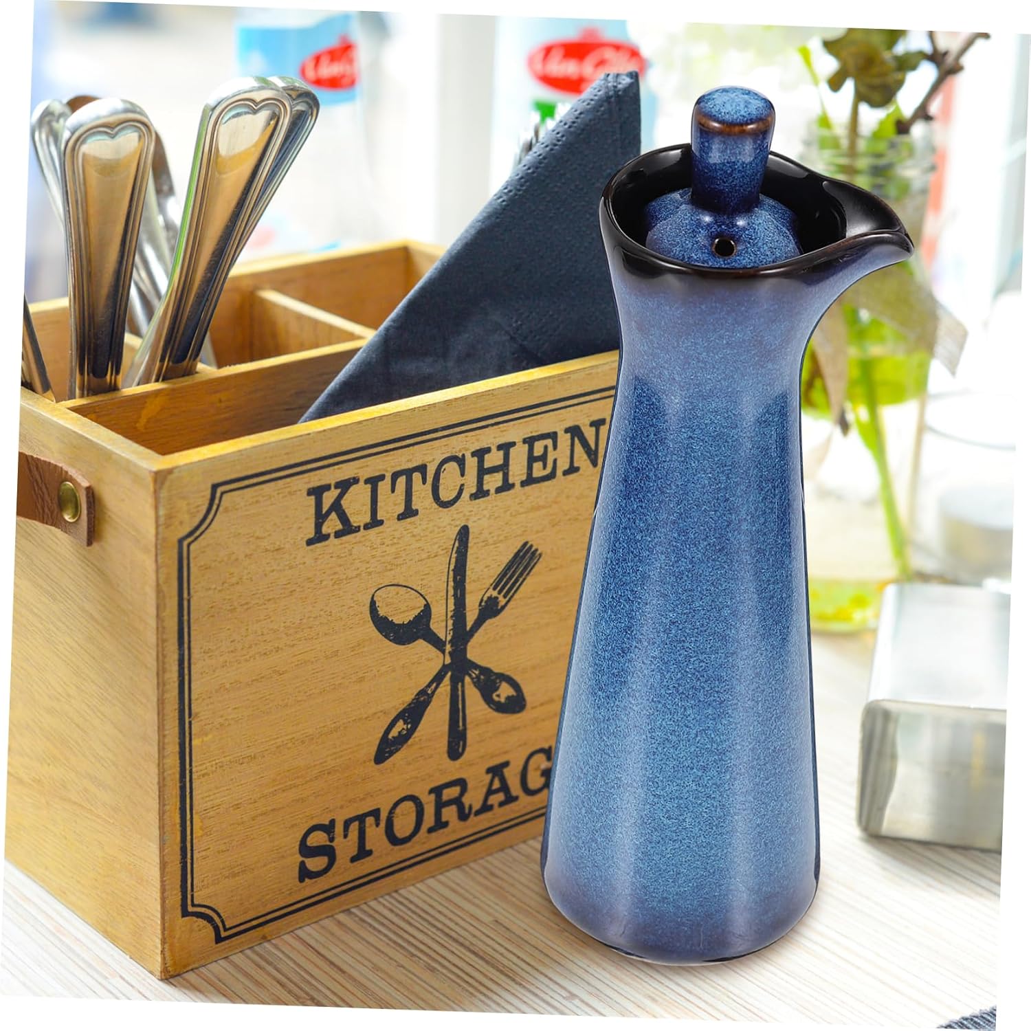 Nam Shea Inc Japanese-Style Ceramic Condiment Container