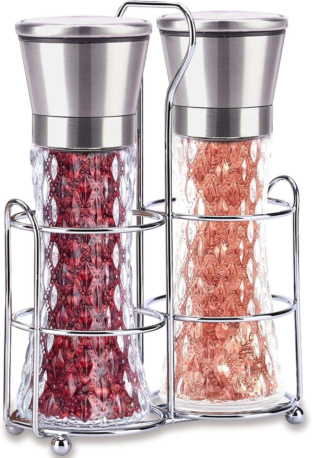 Stainless Steel Salt and Pepper Grinders