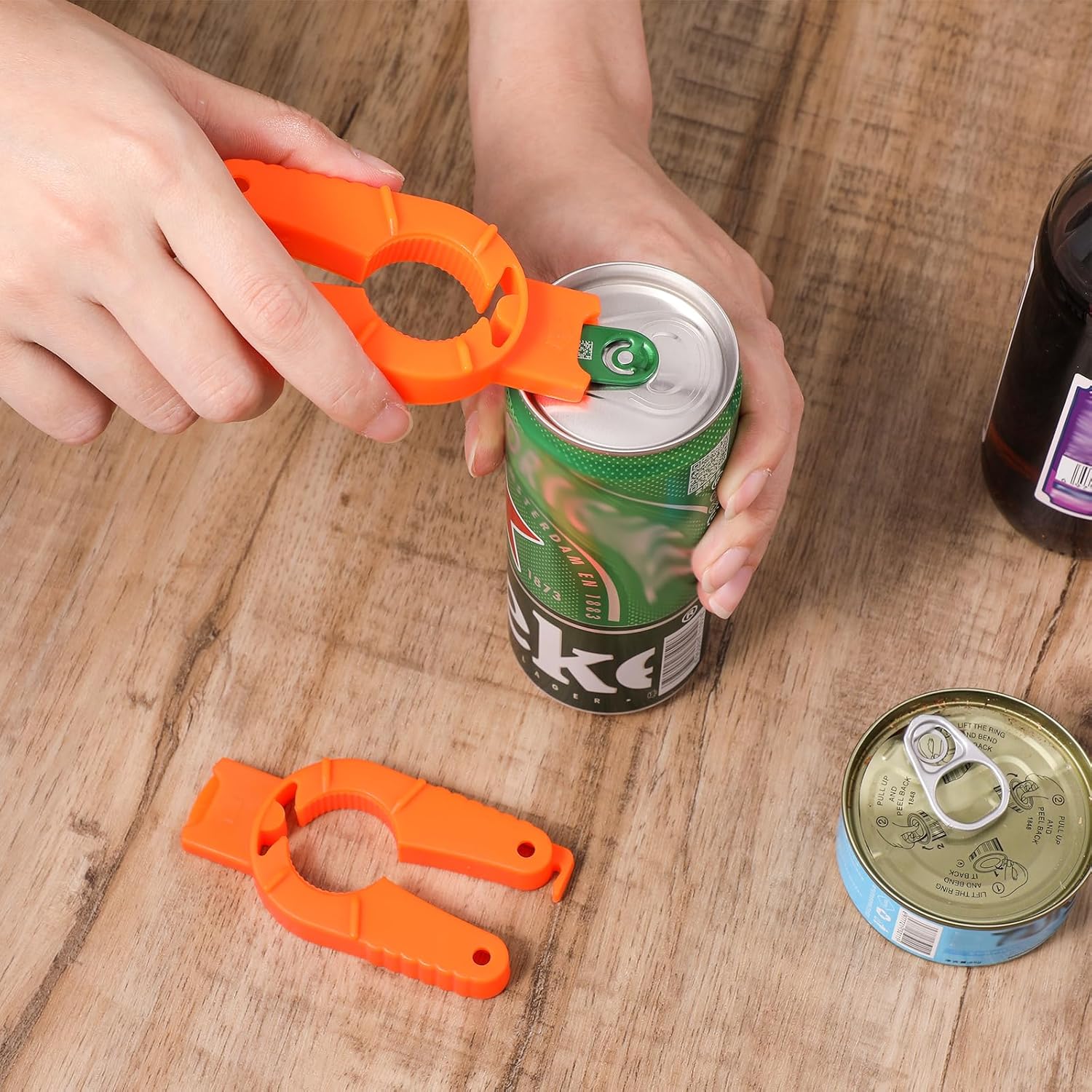 4-Piece 3-in-1 Jar Lid Opener Set for Seniors
