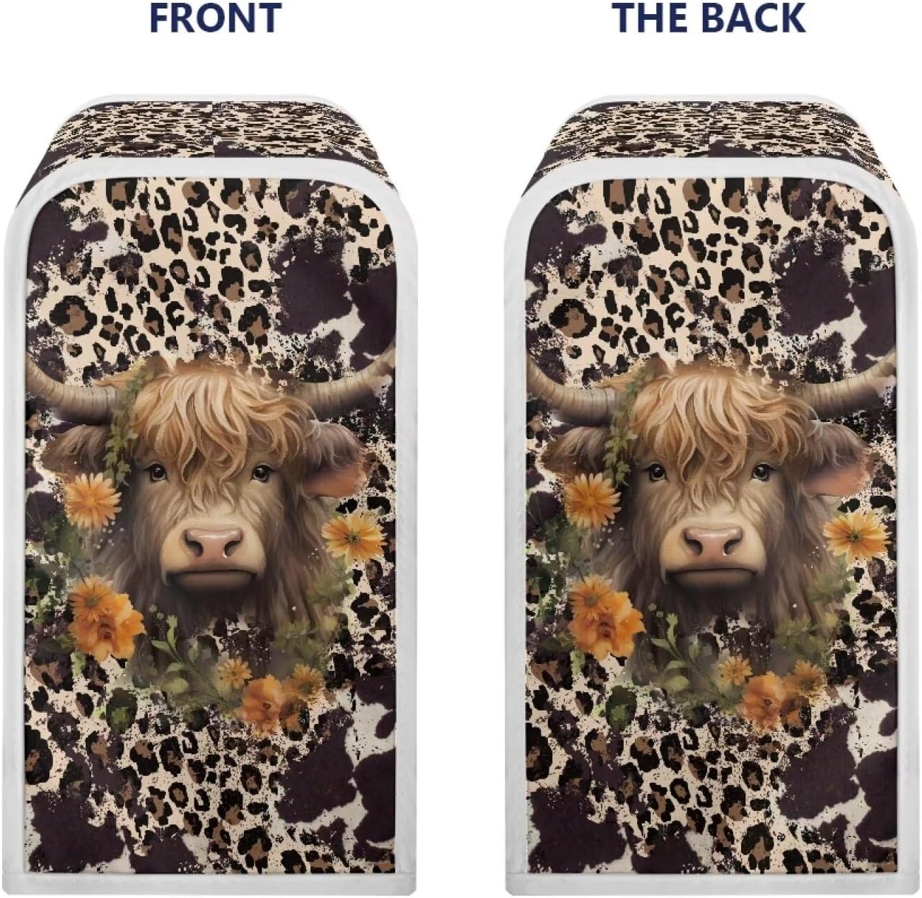 Leopard Cattle Can Opener Cover