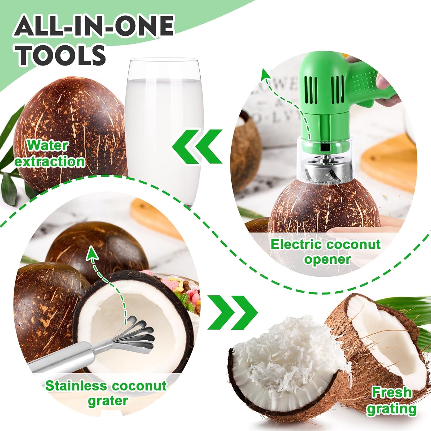 Epidioxi Wireless Coconut Opener