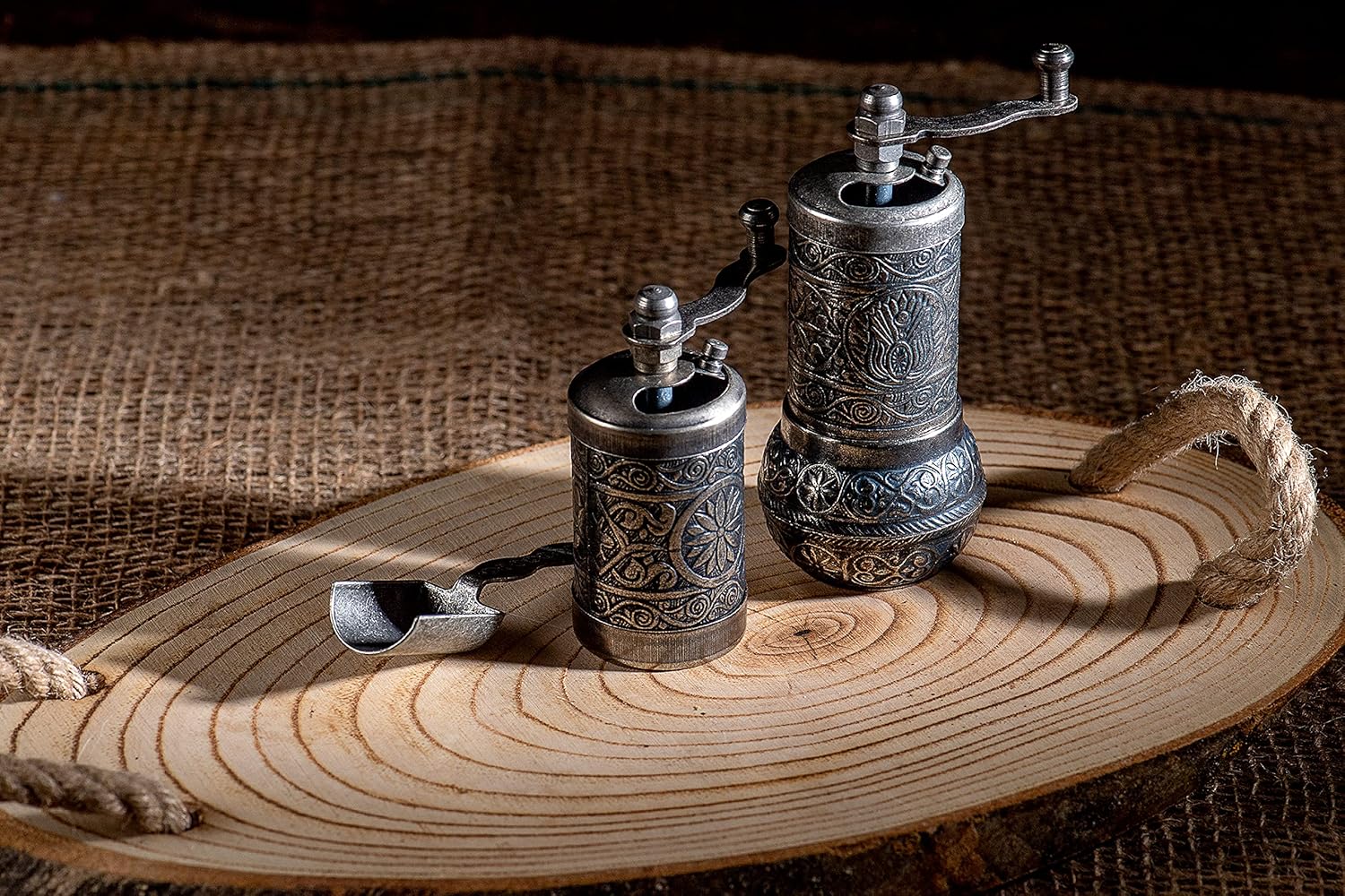 Unlock Flavor with the MOOGCO Pepper Grinder Mill Dark Silver